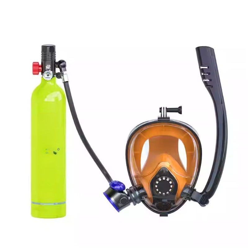 Freediving Mask Set - مجموعة كاملة للغوص تشمل قناع وأنبوب
