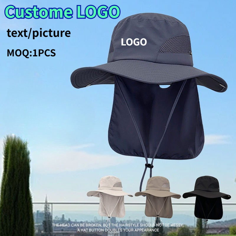 Aquatic Sports Hat - قبعة صيد صيفية مقاومة للماء مع