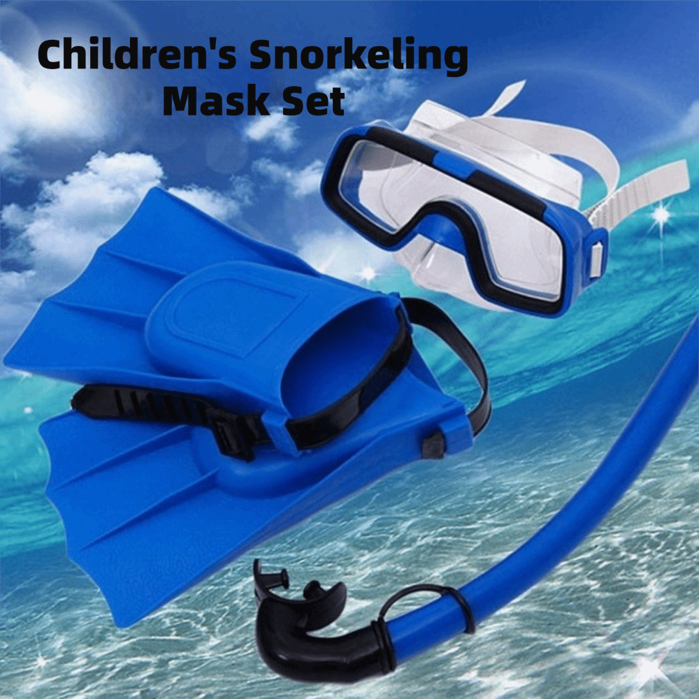 Freediving Mask Set - طقم قناع غوص جديد مضاد للضباب