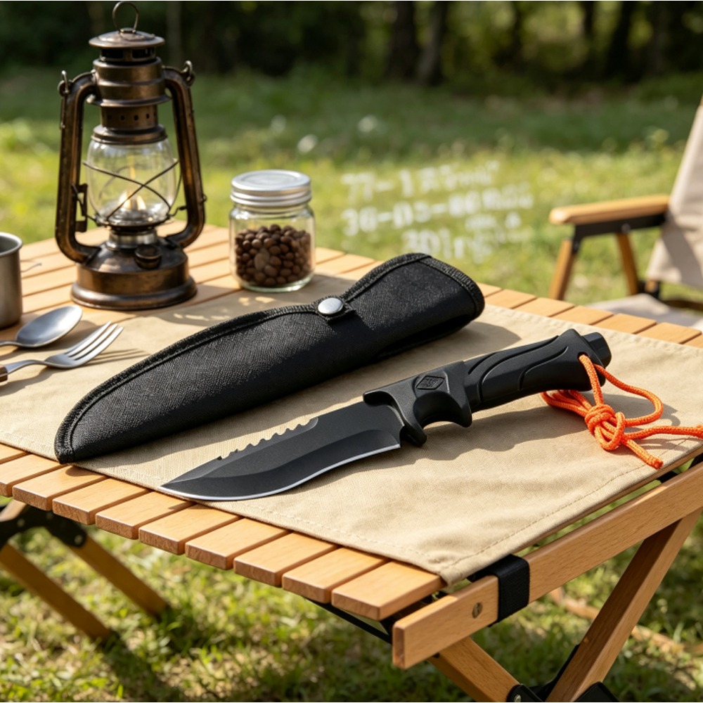 سكين متعدد الاستخدامات للتخييم - مراجعة Dive Knife Titanium وسعره