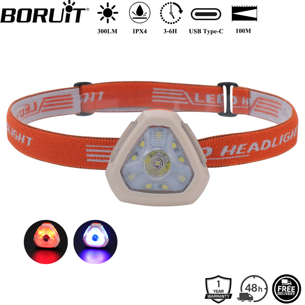 BORUiT 300LM غطاء كليب LED كشا - مراجعة Aquatic Sports Hat وسعره