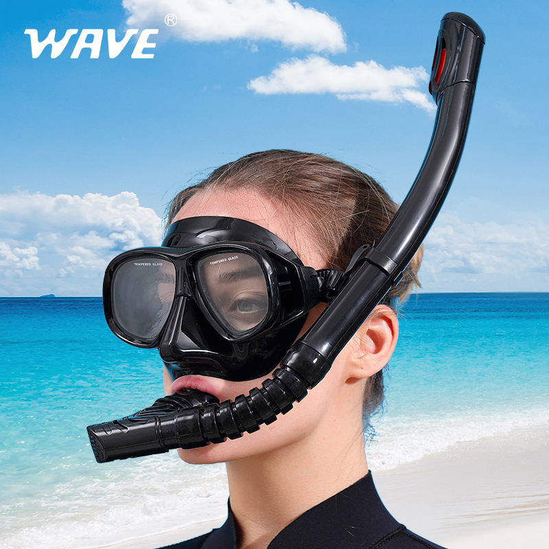 WAVE Professional Snorkeling م - مراجعة Freediving Mask Set وسعره