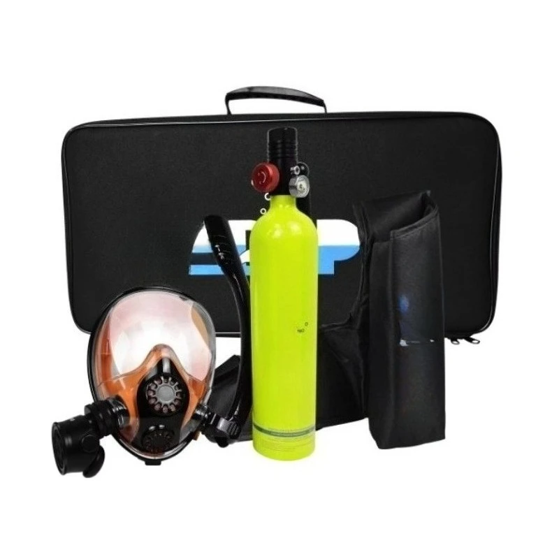 مجموعة كاملة للغوص تشمل قناع و - مراجعة Freediving Mask Set وسعره