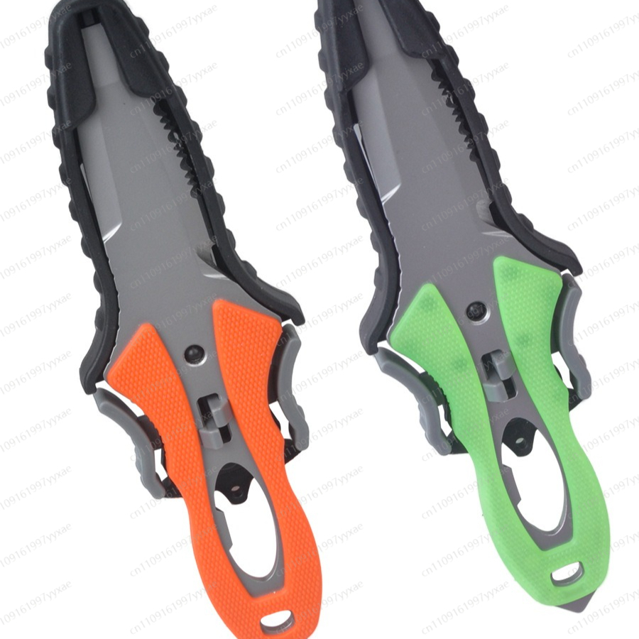 سكين إنقاذ مائي متعدد الوظائف، - مراجعة Dive Knife Titanium وسعره