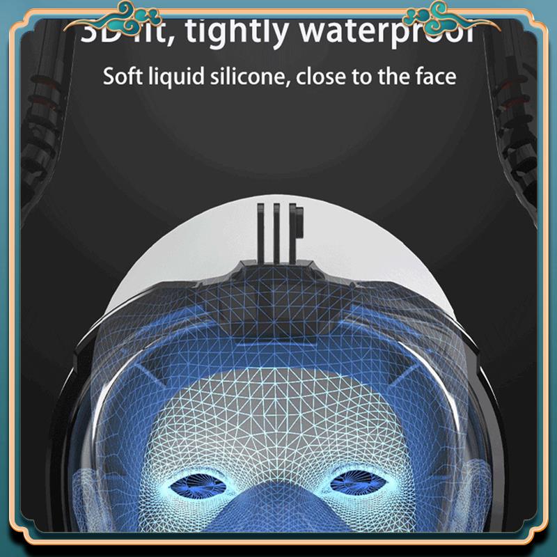 أحدث قناع الغطس أنبوب مزدوج سي - مراجعة Freediving Mask Set وسعره