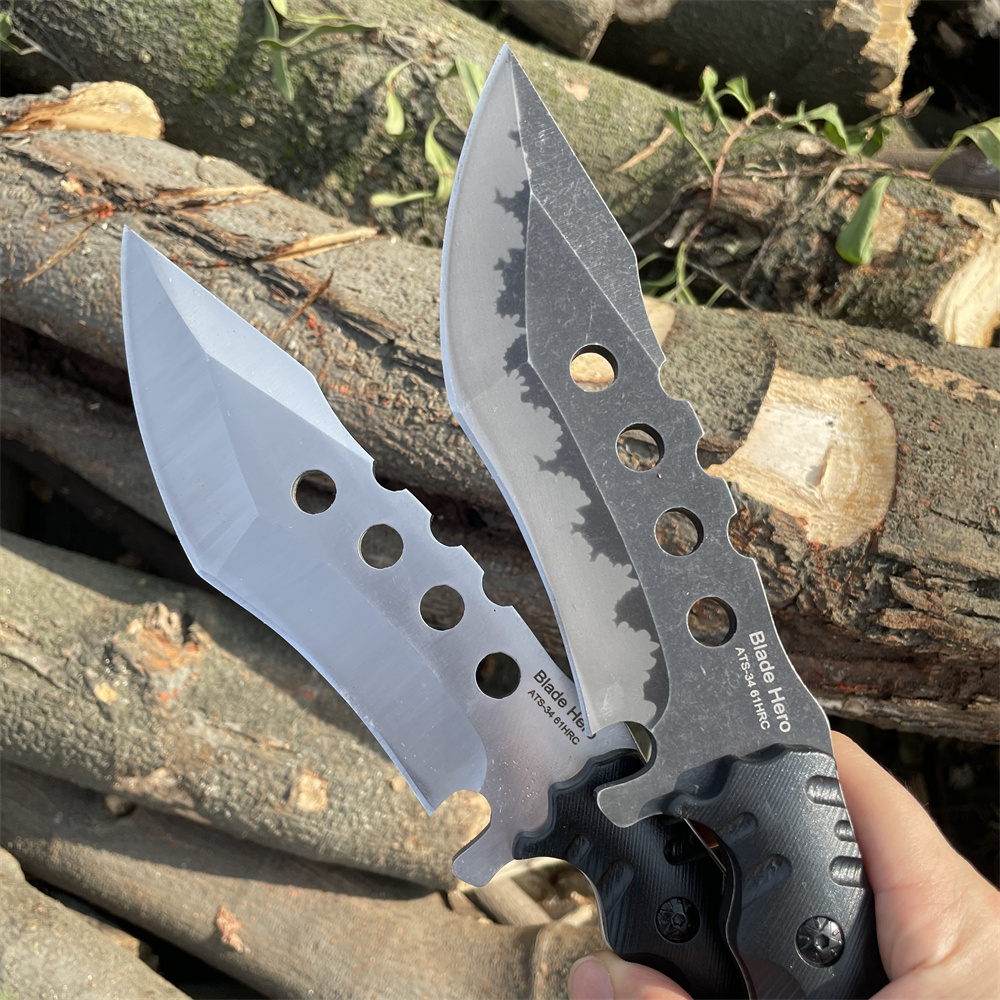 سكين جيب عالي الجودة بشفرة كام - مراجعة Dive Knife Titanium وسعره