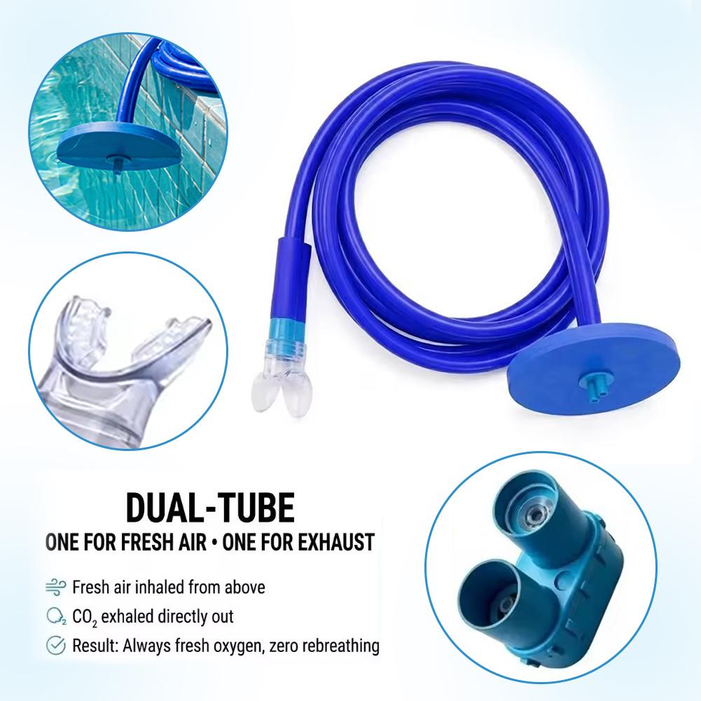 أنبوب غوص حر مع عوامة عائمة وم - مراجعة Snorkel Dry Top وسعره