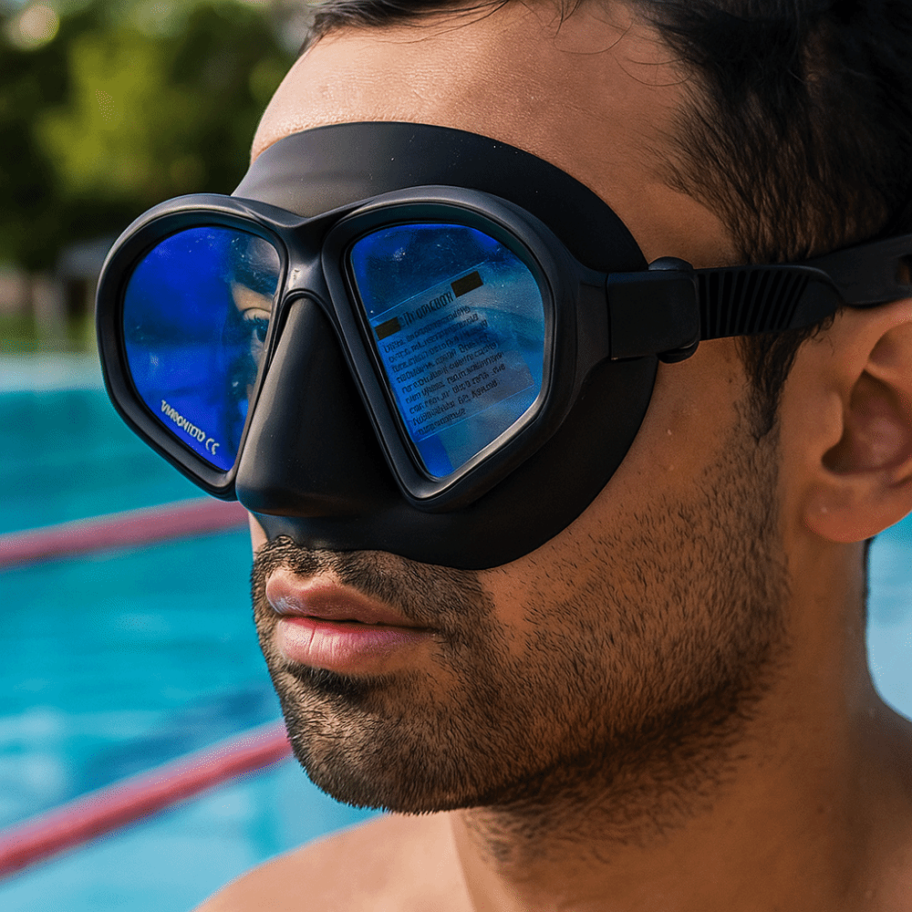 قناع غوص من الزجاج المقوى قابل - مراجعة Freediving Mask Set وسعره