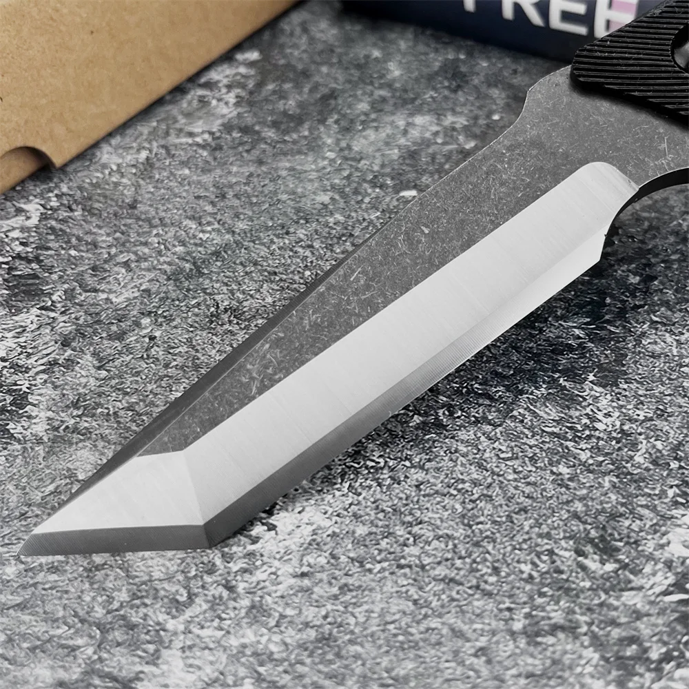 سكين تخييم خارجي بشفرة ثابتة م - مراجعة Dive Knife Titanium وسعره