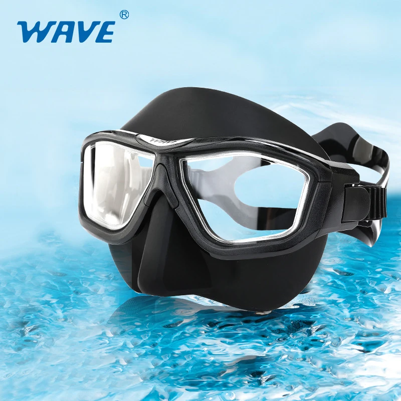 قناع غوص WAVE Branciiia أنيق م - مراجعة Freediving Mask Set وسعره