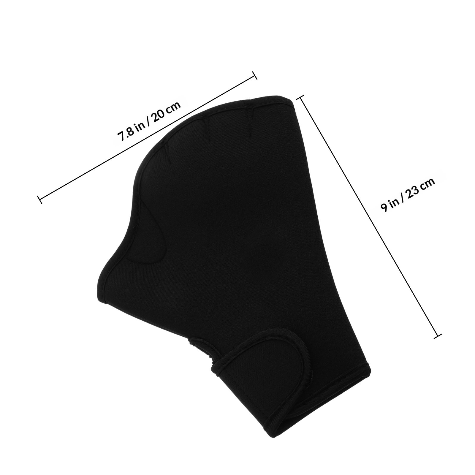زوج واحد من قفازات السباحة الم - مراجعة Aquatic Sports Scuba وسعره