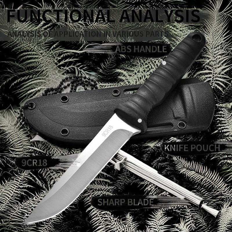 سكين تقطيع اللحوم من الفولاذ ا - مراجعة Dive Knife Titanium وسعره
