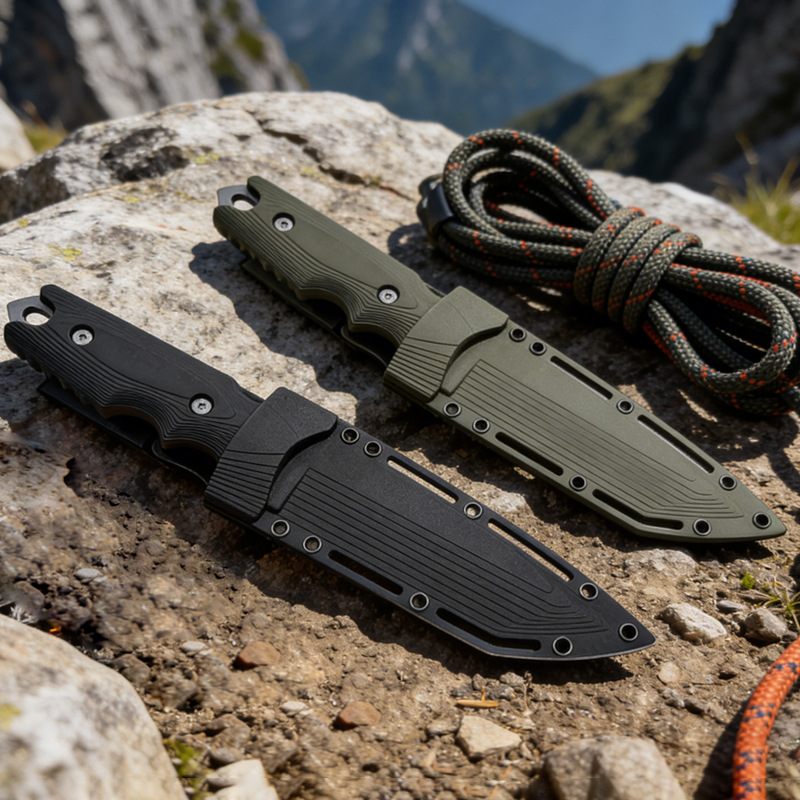 سكين مستقيم عالي الجودة من الف - مراجعة Dive Knife Titanium وسعره