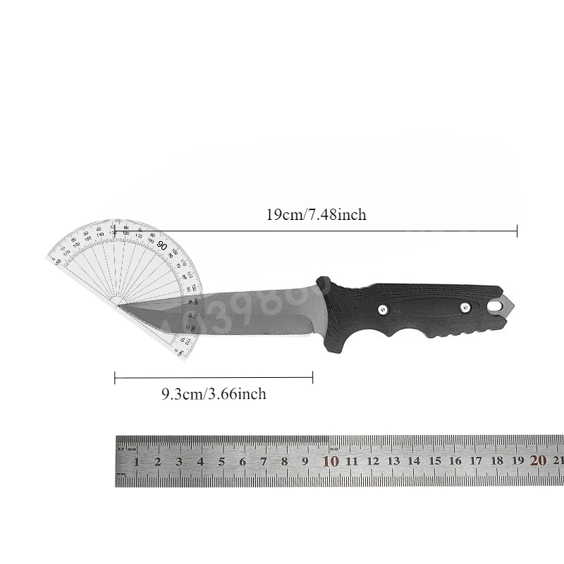 سكين مستقيم عالي الجودة من الف - مراجعة Dive Knife Titanium وسعره