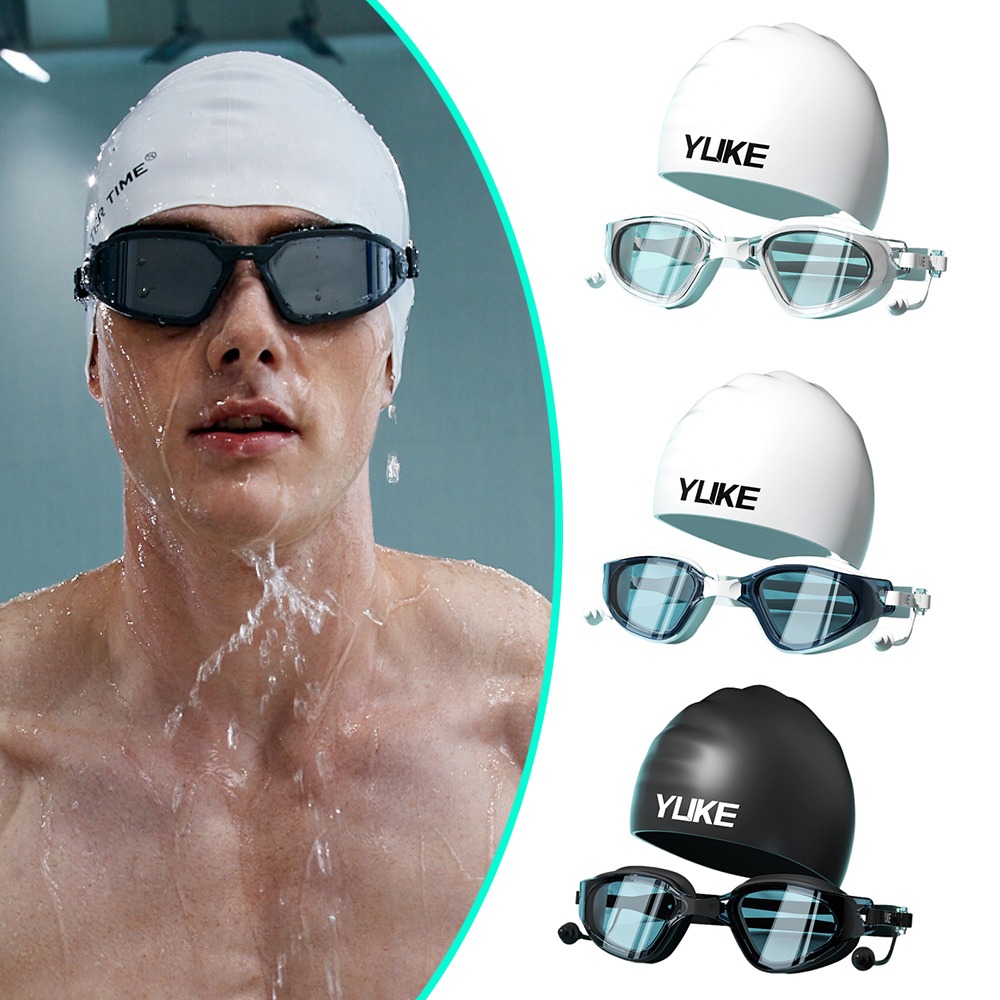 المهنية نظارات السباحة قبعة HD - مراجعة Aquatic Sports Hat وسعره